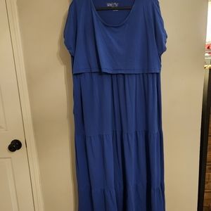 Latched Mama T-shirt Maxi Dress